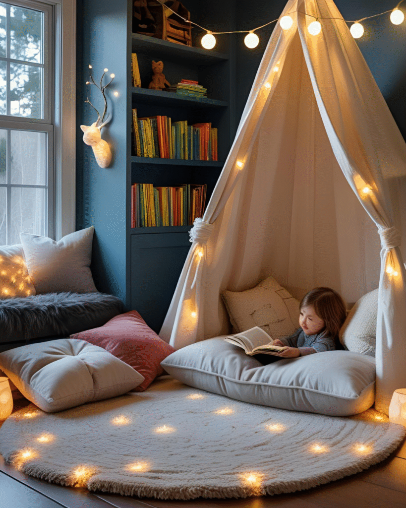 Kid-Centric Cozy Play Nooks