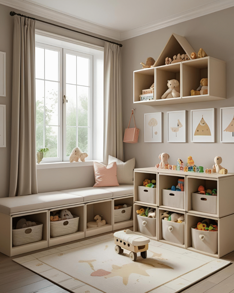 Multi-Purpose Furniture for Small Playrooms