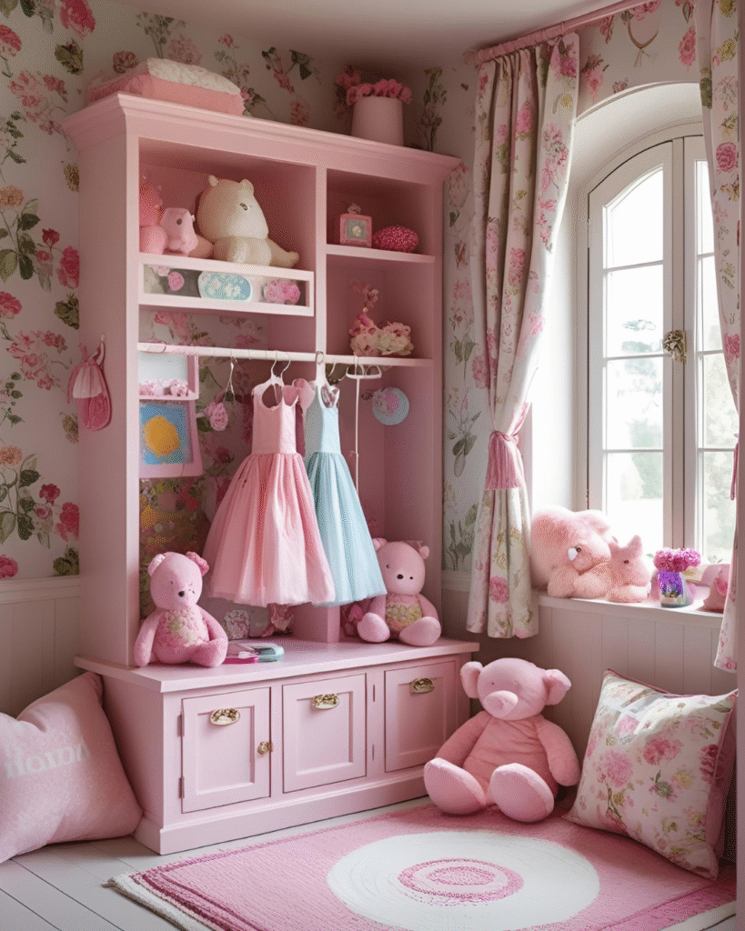 Playroom Ideas for Small Space Girl